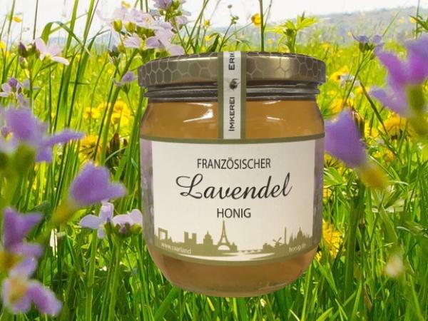 Französicher Lavendelhonig im Glas 500 g
